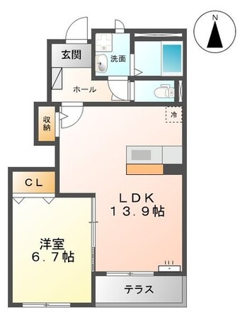 メルヴェーユの物件間取画像